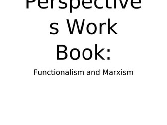 Sociological Perspectives Work Book