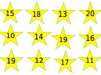 Star number ordering (10-20)