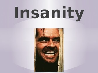 OCR LAW 2017 Spec. Unit 1 – Mental Capacity Defences