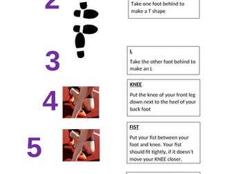 Athletics Sprinting box start resource