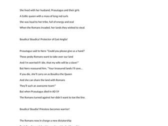 A performance poem about Boudica