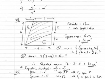 Maths GCSE Edexcel Issue 1 worked solutions (Higher)