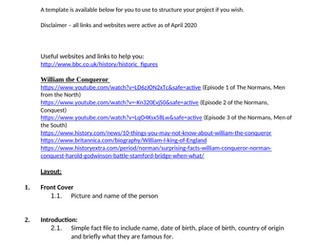 Home Learning Project - William the Conqueror