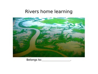 Mini-rivers topic home learning pack