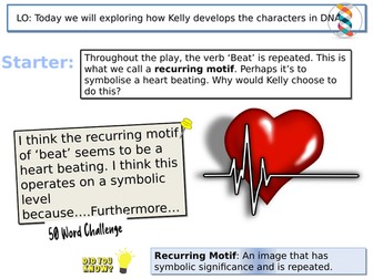 DNA - Dennis Kelly - Year 9 Scheme of Work (Act 2)