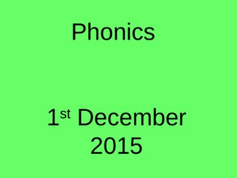 CVC words and Initial Sounds PowerPoint EYFS