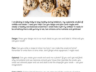 Year 3 Home Learning DT Healthy Snack