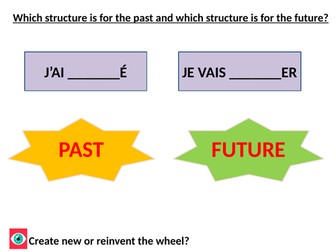 Past and future tenses review - practice - games