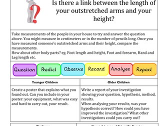 Primary Science Home learning Tasks