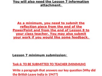 Lesson 7 - 8  British Empire Workbook