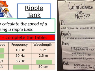 AQA Physics Required Practical - Ripple Tank