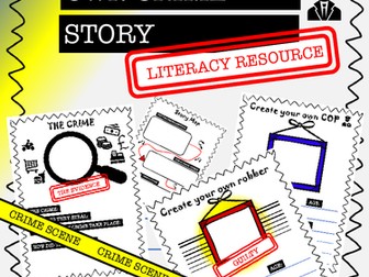 Create your own Crime Scene - Literacy