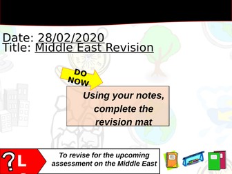 KS3 Geography - Middle East | Teaching Resources