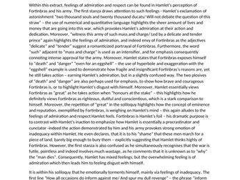 A2 Hamlet Essay - Discussion of Act 4