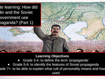 Soviet propaganda - Edexcel iGCSE USSR unit