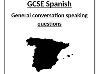 GCSE Spanish coversation questions - Edexcel