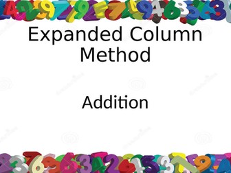 Expanded Column Method Year 2