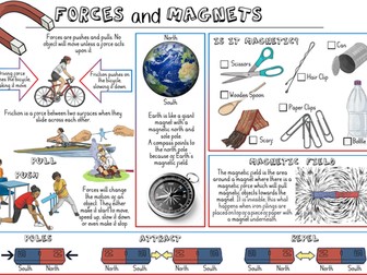 Forces and Magnets Y3 Knowledge Organiser