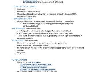 AQA GCSE Chemistry Resources