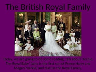 The British Royal Family Introduction and Reading KS2 Year 5