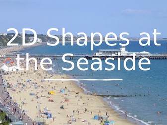 2D Shapes at the seaside