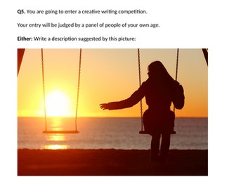 AQA GCSE English language writing