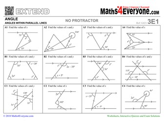 Alternate & Corresponding Angles