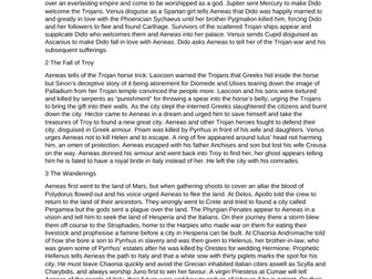 A* Aeneid Book-by-Book Summary