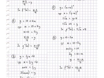 Inverse Functions