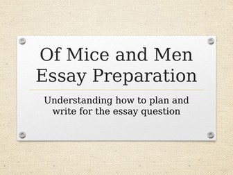 Of Mice and Men GCSE  Friendship Essay