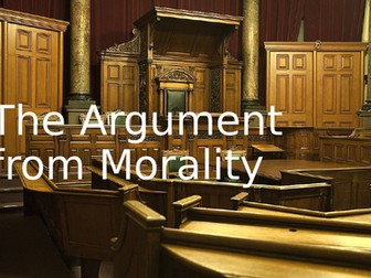 Moral Argument for the Existence of God