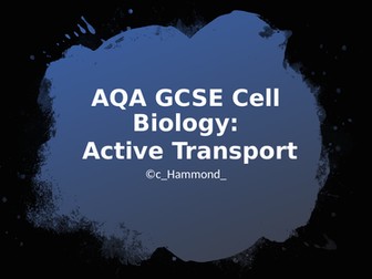 GCSE Biology Active Transport