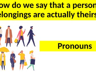 EAL: Pronouns