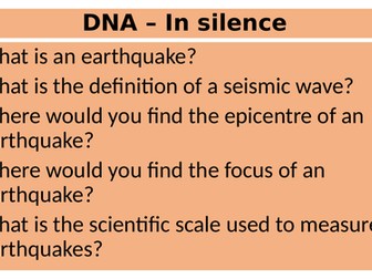 Chile Earthquake 2010 Case Study Lesson