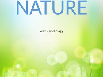 KS3 Nature Anthology - Introduction to Romantic poetry