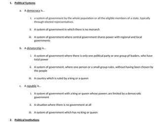 Civics Baseline Assessment