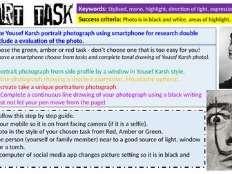 Yousef Karsh photograph