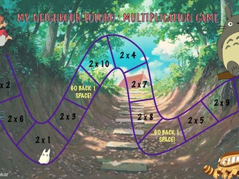KS1 2 Times Table Game - Totoro Theme
