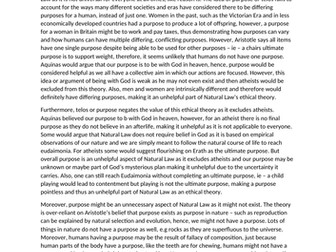 Natural Law Essay - RS AS Level OCR