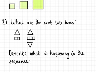 White Rose Maths Year 7 Sequences Exit Tickets