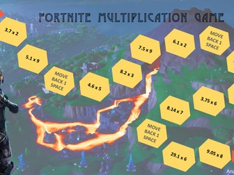 Decimal Multiplication Fortnite Game For KS2