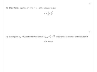 GCSE (9-1) Iteration Exam Pack