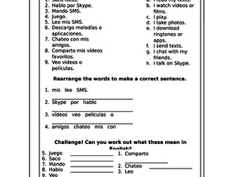 Viva 2 Module 2 Worksheets