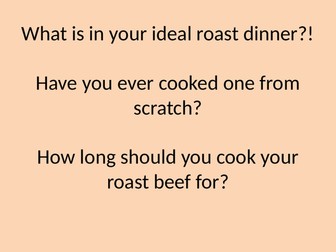 Using formulae in real life algebra starter