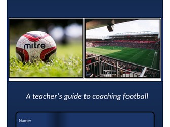 Football Coaching Drills Booklet