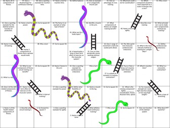 Health & Fitness Snake and Ladders