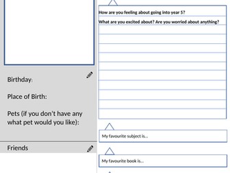 Facebook profile (all about me)