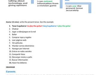 Los medios de comunicacion- social media KS3