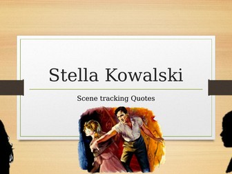Streetcar Named Desire- Stella Kowalski Analysis