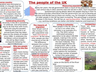 KS3 the people of the UK